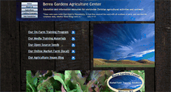 Desktop Screenshot of bereagardens.org