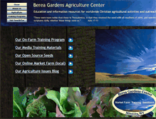 Tablet Screenshot of bereagardens.org